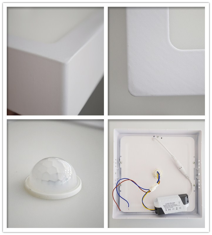 9W LED Panel Light with Round Recessed