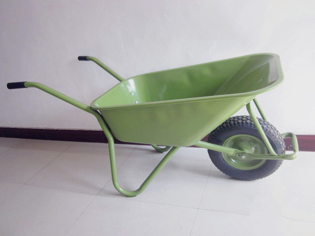 Green Heavy-Duty Wheel Barrow Wb5009