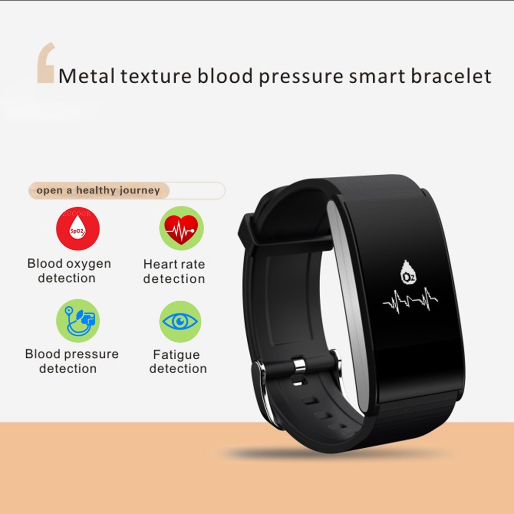 Smart Wristband Heart Rate Monitor Blood Pressure Oxygen Smart Watch