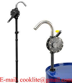 Anti-Corrosion PP (Polypropylene) Hand Rotary Drum Dispensing Pump RP-90PT