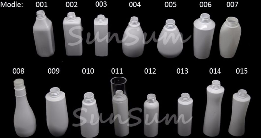 100ml Plastic Skincare Packaging White Pet Bottle with Lotion Pump