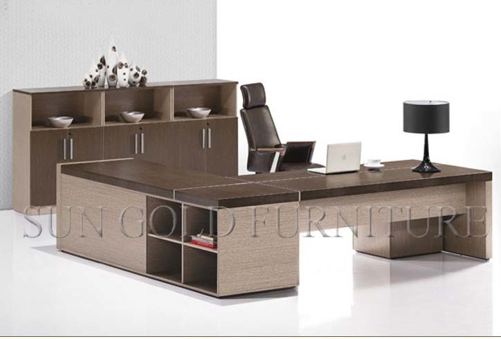 Modern Melamine Wooden Office Table for Sales Photo (SZ-ODT612)