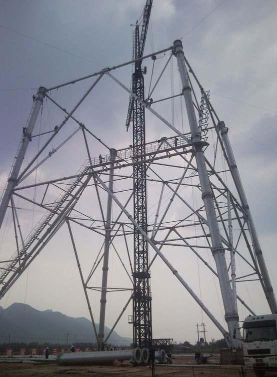 Lattice Angle Steel Tower /Tubular Tower of Power Transmission Line Tower
