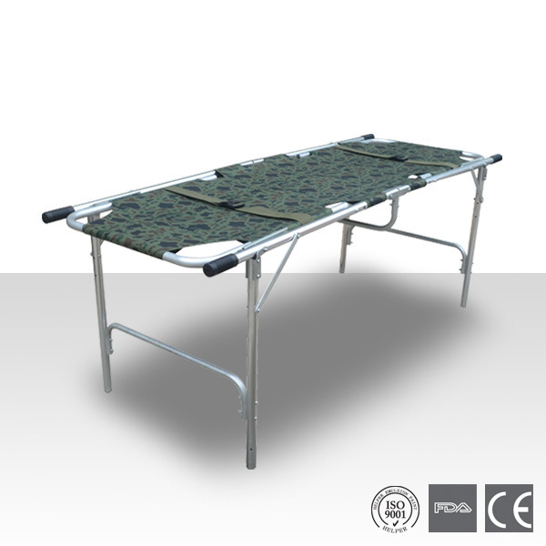 Popular Aluminum Alloy Foldable Stretcher (HS-1EF)