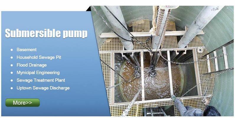 1.5KW Small Well Used Submersible Water Sump Pump