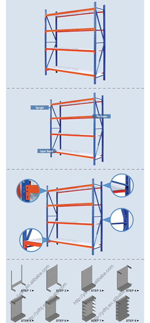 100-200kg Warehouse Storage Rack Mold Shelf