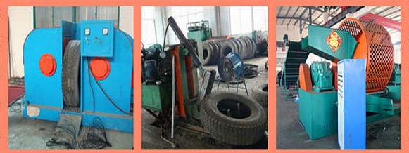 Tire Wire Extractor / Used Tire Recycling Machinery