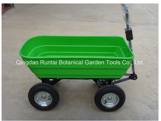 Heavy Duty Four Wheels Garden Wagon Tool Cart