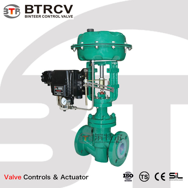 Pneumatic Diaphragm High Pressure Angle Control Valve