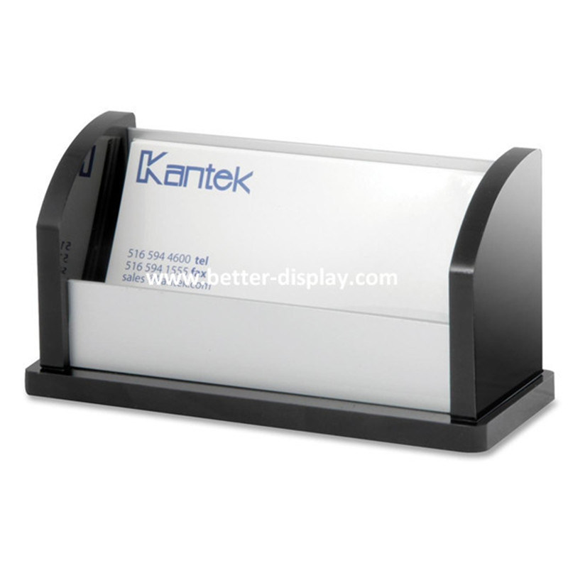 Custom Clear Acrylic Name Card Holder (BTR-H5032)