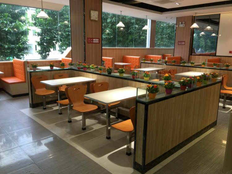 Modern Fast Food Restaurant Tables and Chairs Furniture