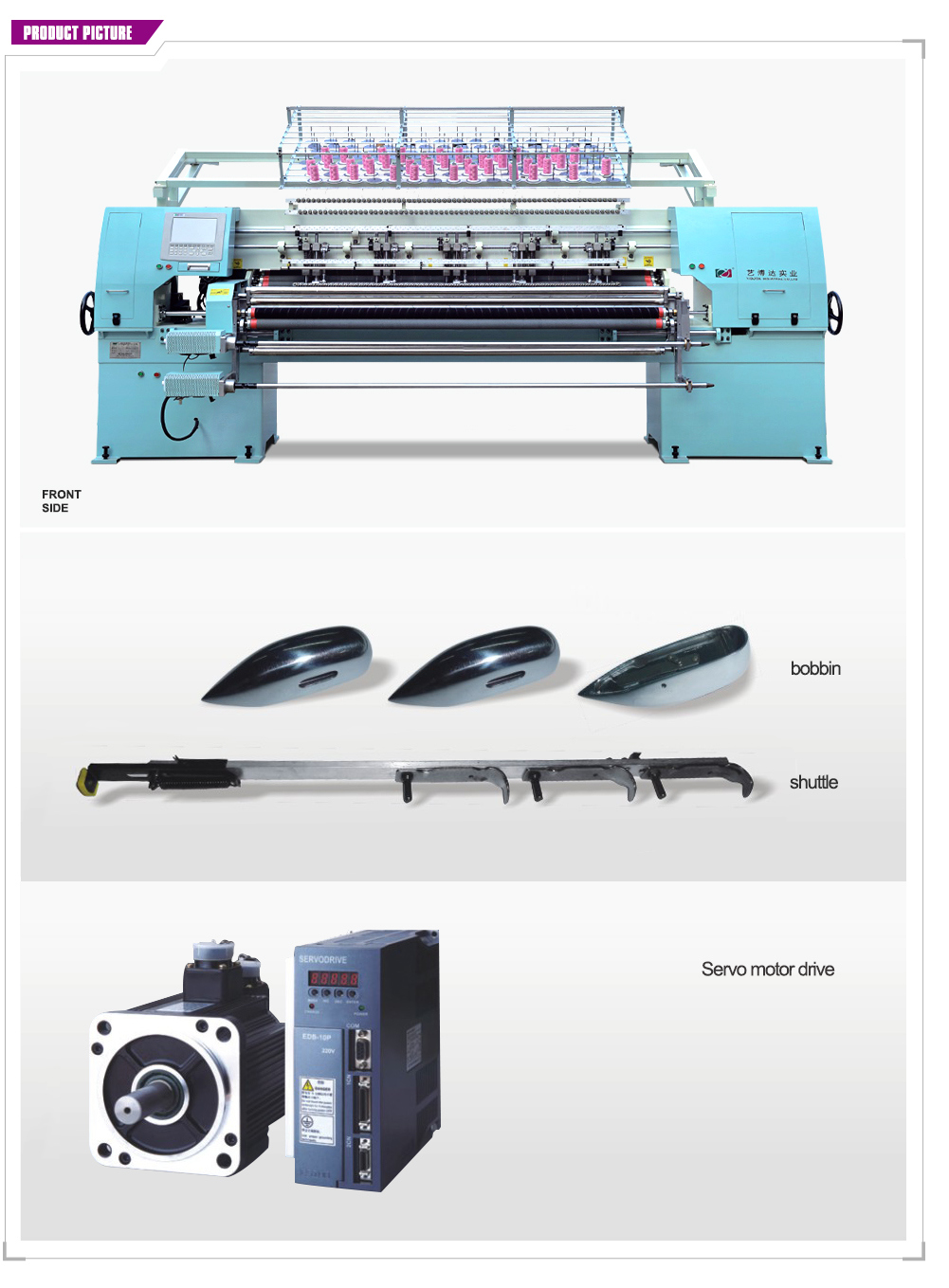 Lock Stitch Multi Needle Quilting Machine