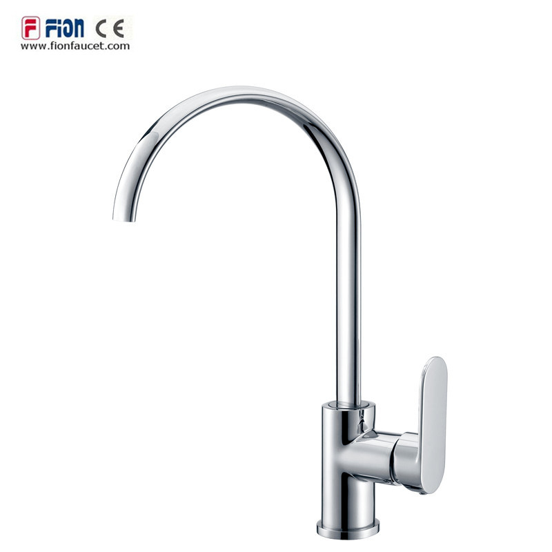 Popular Economic Brass Kitchen Faucet Kitchen Mixer (F-6305)