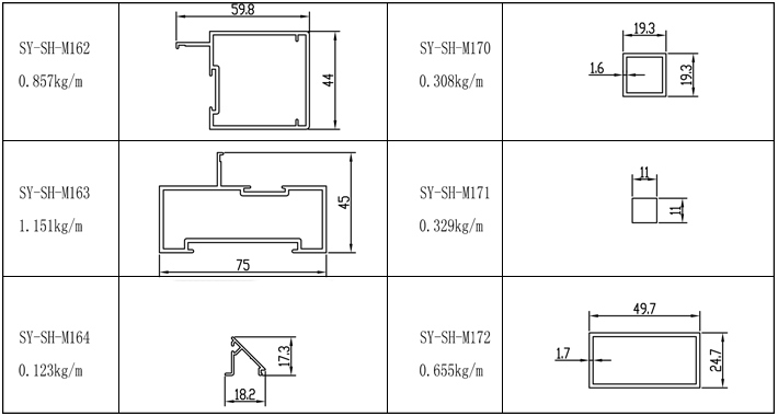 Punching Holes Aluminium Roller Shutter