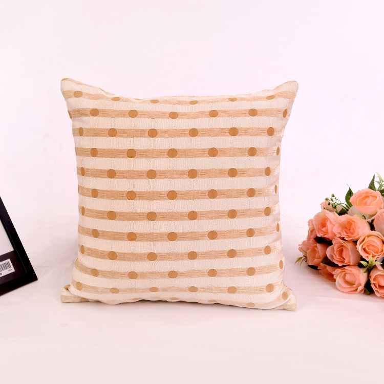 Latest Design Wholesale Solid Chenille Decorative Plain Cushion