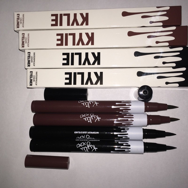 Kylie Cosmetics Kylie Jenner Magic Waterproof Black Brown Makeup Eyeliner Pencil