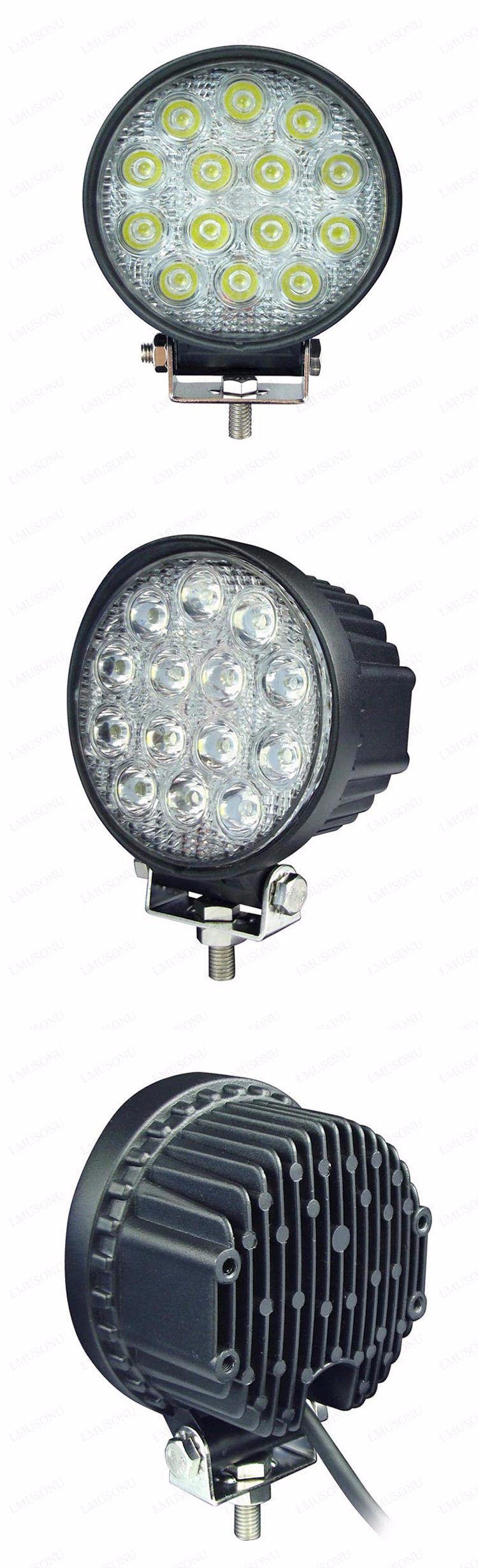 10-30V 4.5 Inch LED Work Light 42W Offroad Car Accessories