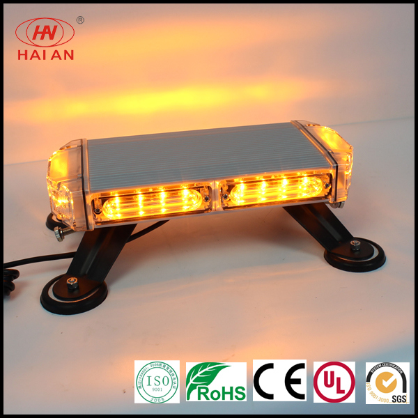 Ambulance Portable Head LED Warning Light Beacon/12V Strobe LED Mini Lightbar Caution Beacon