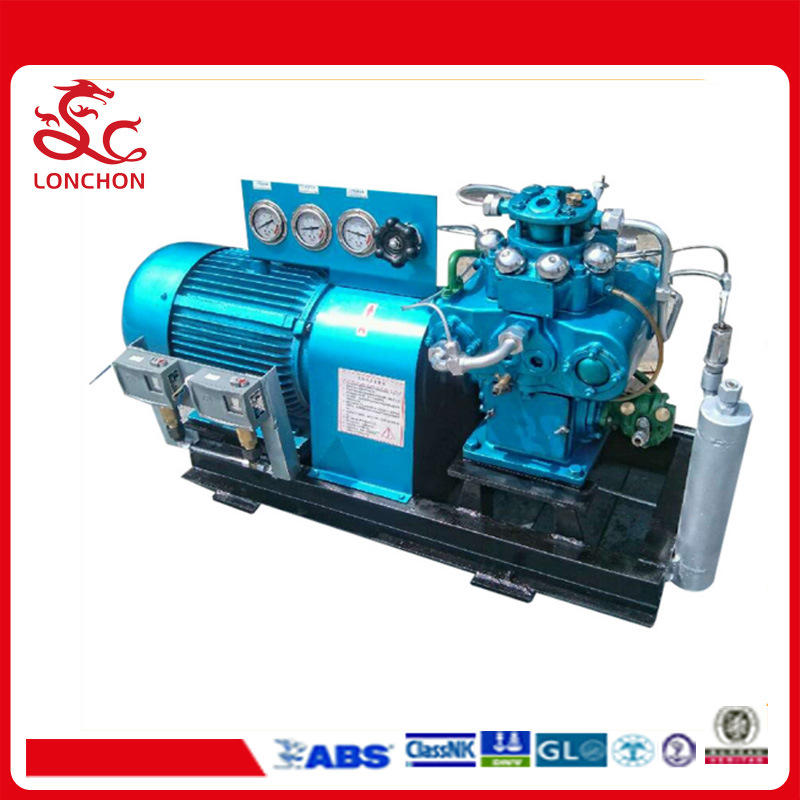 High Pressure Three-Stage Compression Water Cooling Marine Air Compressor