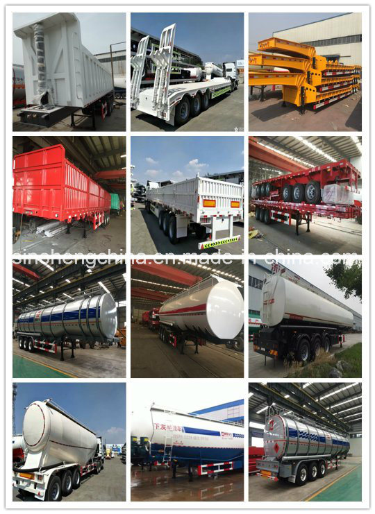 2017 New Good Quality Rear Dump Semi Trailer 3 Axles