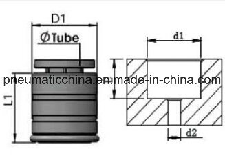 Metal Pneumatic Fittings From Pneumission, Brass Nickel-Plated Fitting