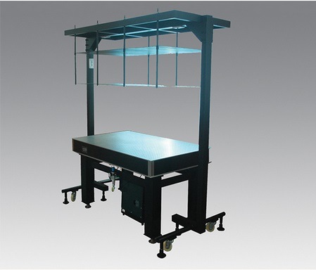 Lsis Lab Laminar Flow Workstation Optical Table Instrument Shelves