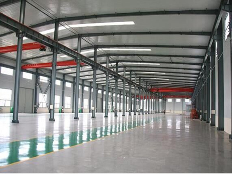 ISO 9001: 2008 Prefabricated Factory Building Steel Structure