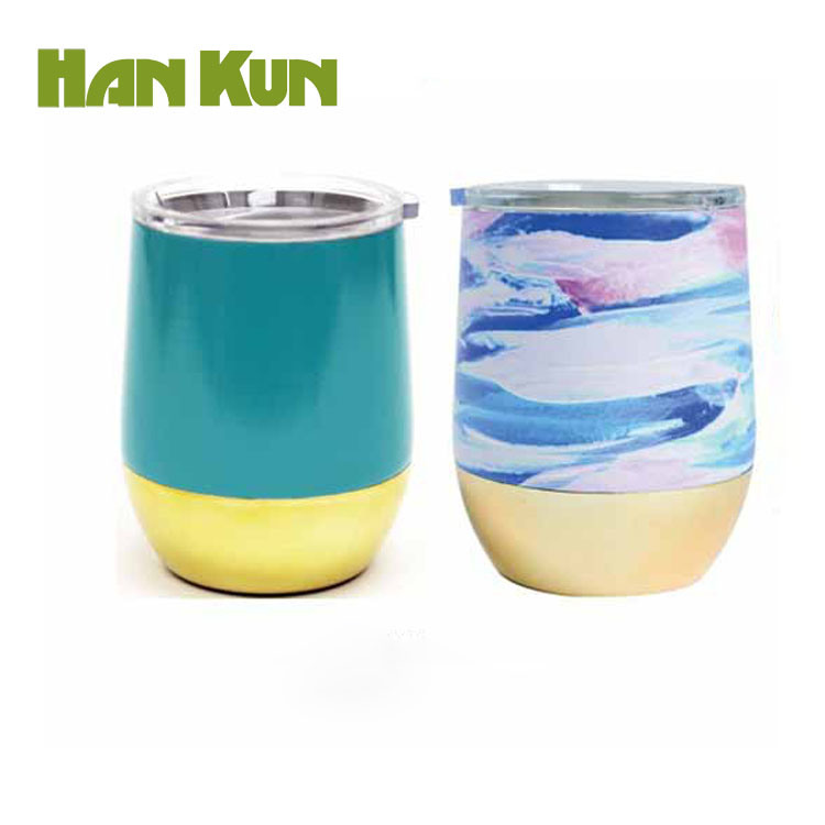 360ml Tumblers Stainless Steel Vacuum Insulated Wine Tumbler Wholesale