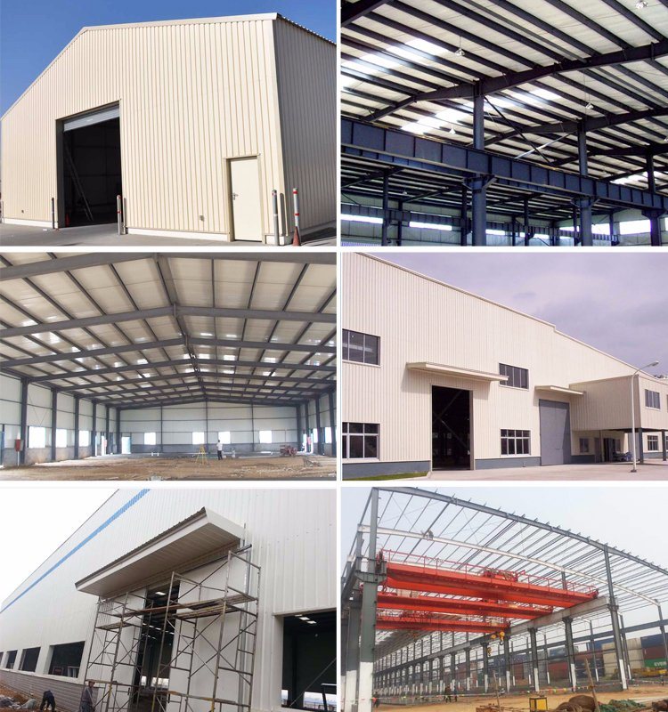 Prefabricated/Prefab Light Steel Space Frame Club-House H Beam Structure