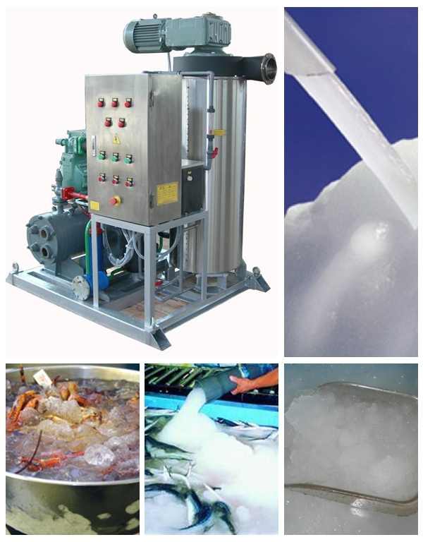 Concentration 20% to 50% Slurry Ice Machine for Seafood Chilling