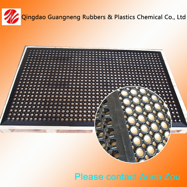 Rubber Hollow Mats Used to Kitchen/Rubber Drainage Mats