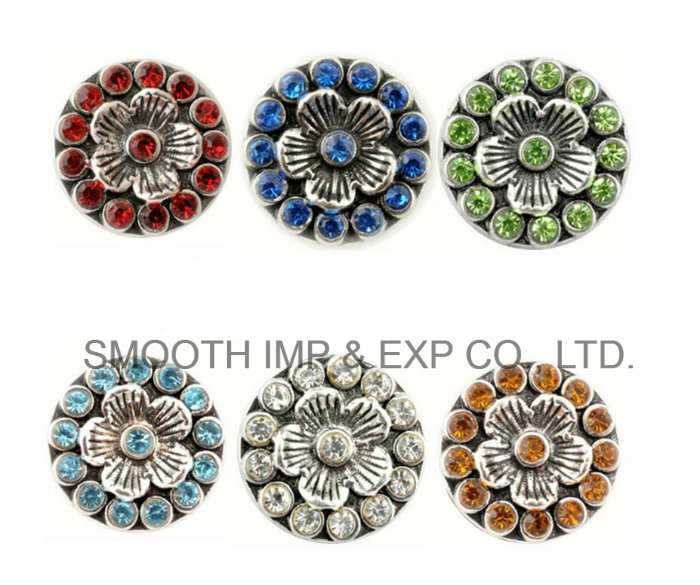 Fashion Rhinestone Strong Snap Button DIY Jewelry Clothing Accessories Jeans