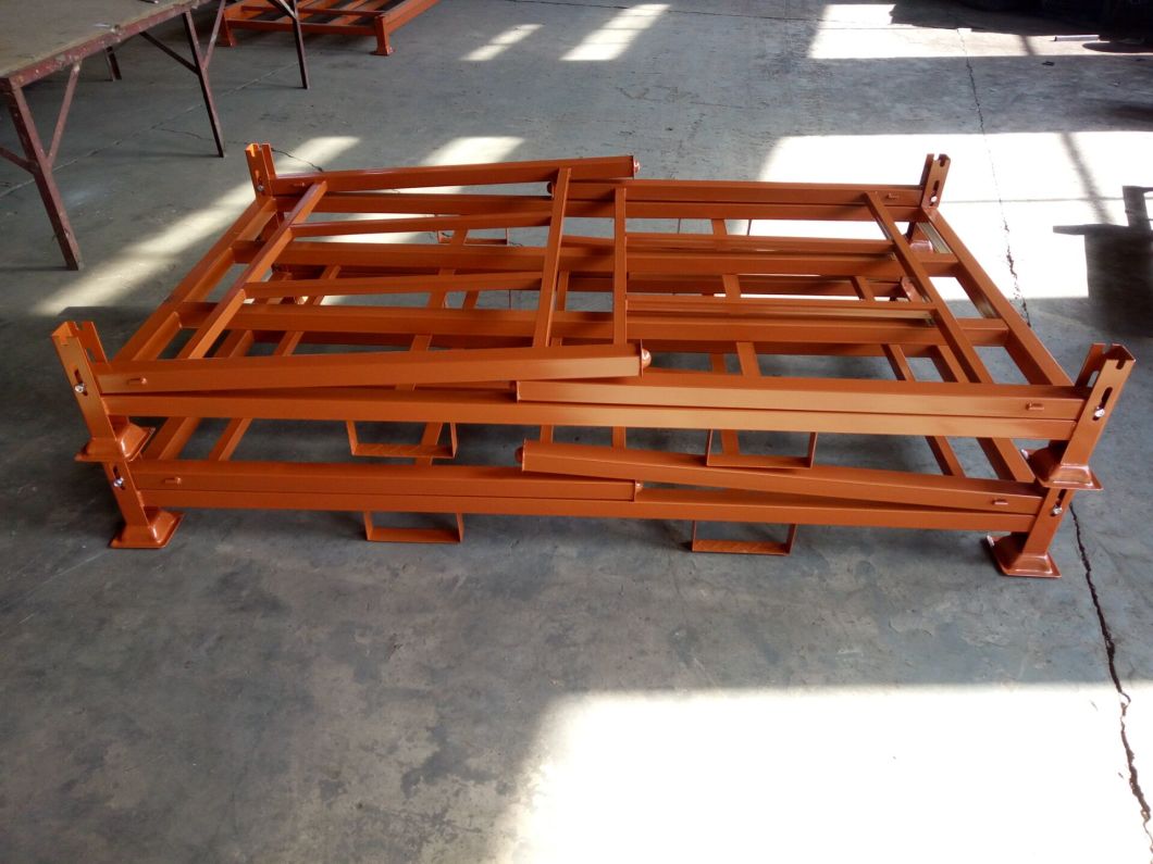 Double Layer Foldable Wheel /Steel Tyre Pallet