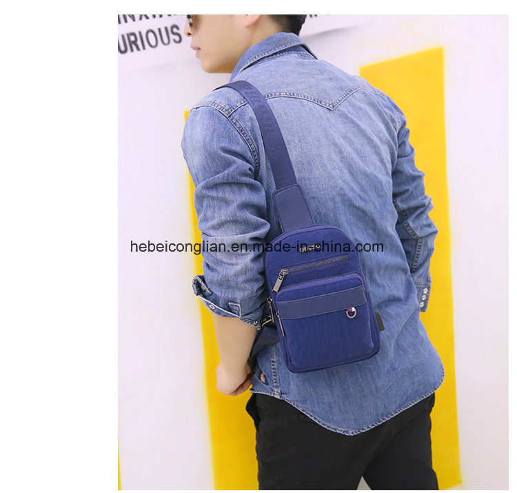 Men Chest-Bag Crossbody Shoulder-Bag Sling Bags Backpack Messenger Daypack for Business