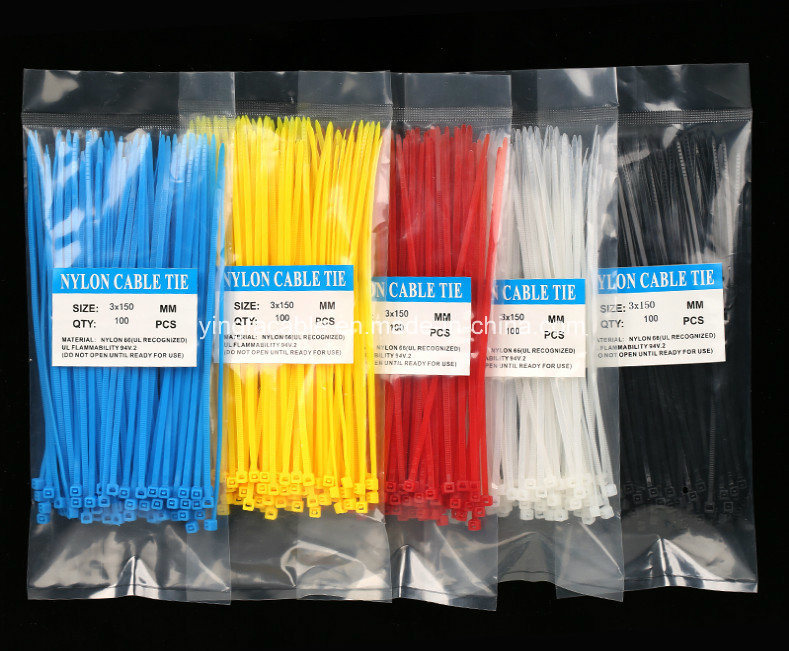Factory Price Heat Resistant Nylon Plastic Zip Ties for Heavy Duty