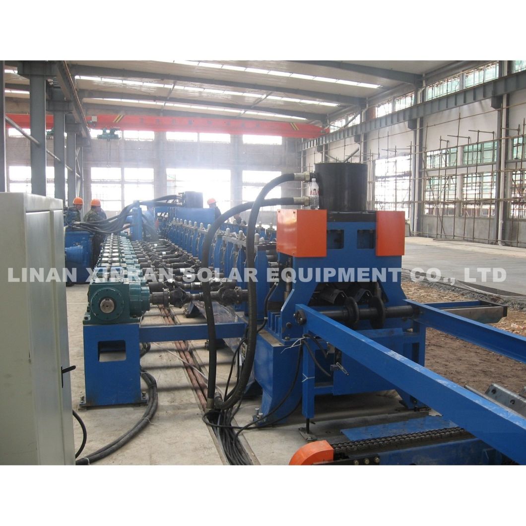 Matel Forming Automatic Highway Guardrail Roll Forming Machine