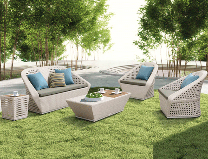 Modern Import Rattan Outdoor Garden Hotel Leisure Furniture Sofa Set
