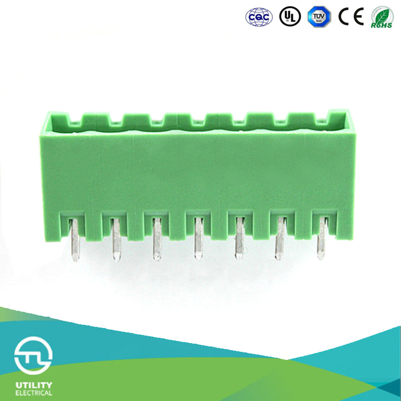 Utl 8 Pin Right Angle PCB Header Connector