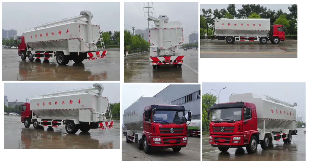 Shacman 4*2 15 Ton Bulk Cement Powder Material Transport Truck