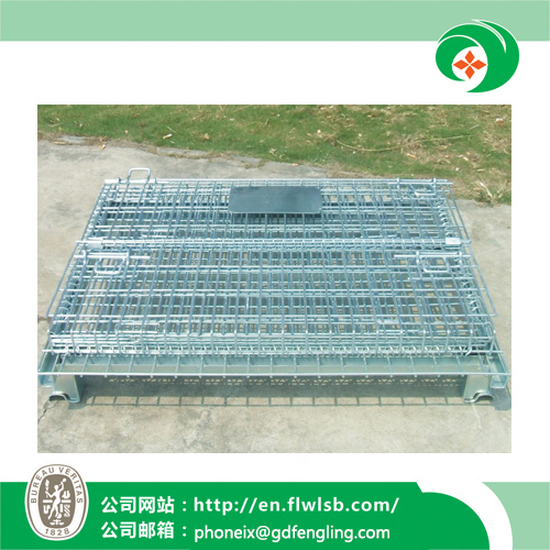 Foldable Storage Roll Cage for Supermarket with Ce (FL-51)