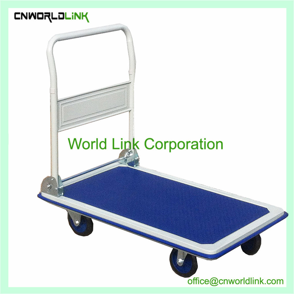 300kgs Heavy Duty Foldable PVC Platform Trolley Hand Truck