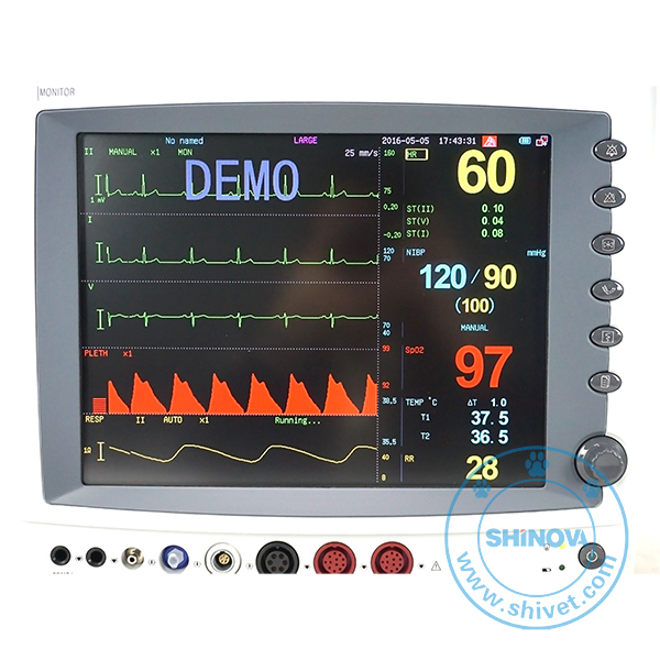 Portable Animal Monitor Veterinary Monitor (Moni 8DV)