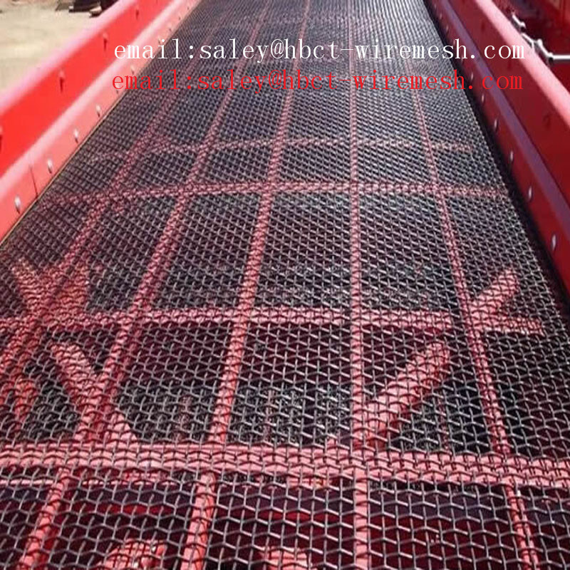 Middle steel Carbon Crimped Wire Mesh