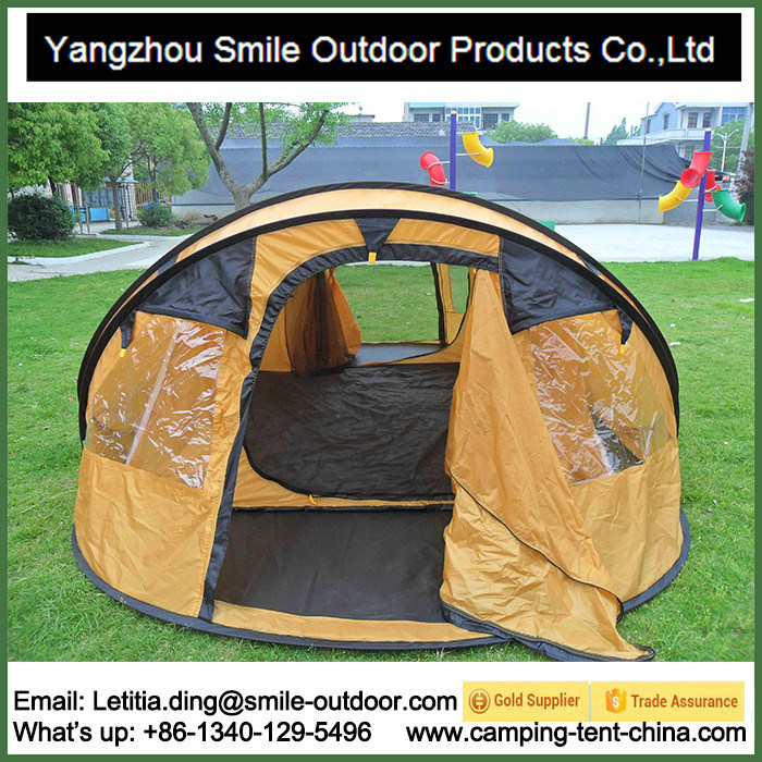 4 Person Auto Rooftop Marriage Double Layer Easy Popup Tent