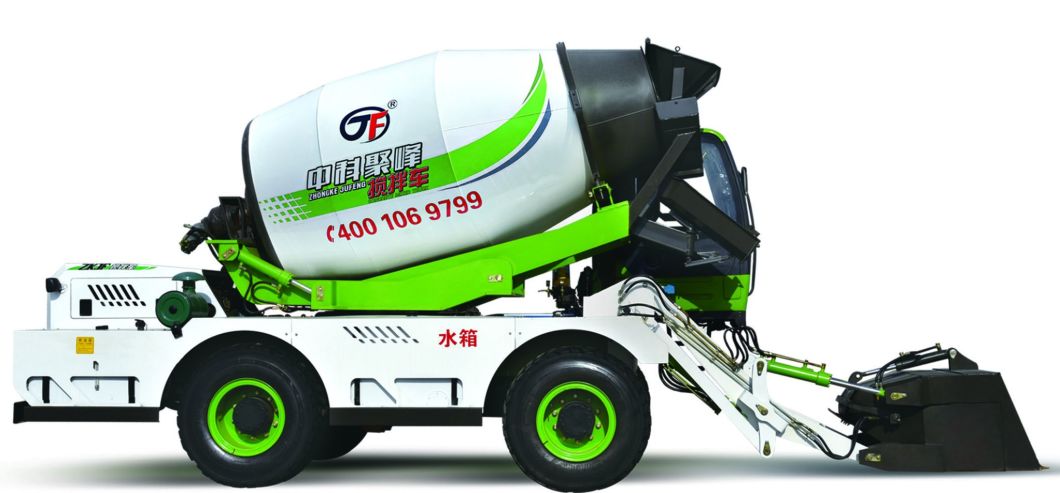 4.0 Cube Meter Capacity Automatic Concrete Mixer Truck for Building Industry