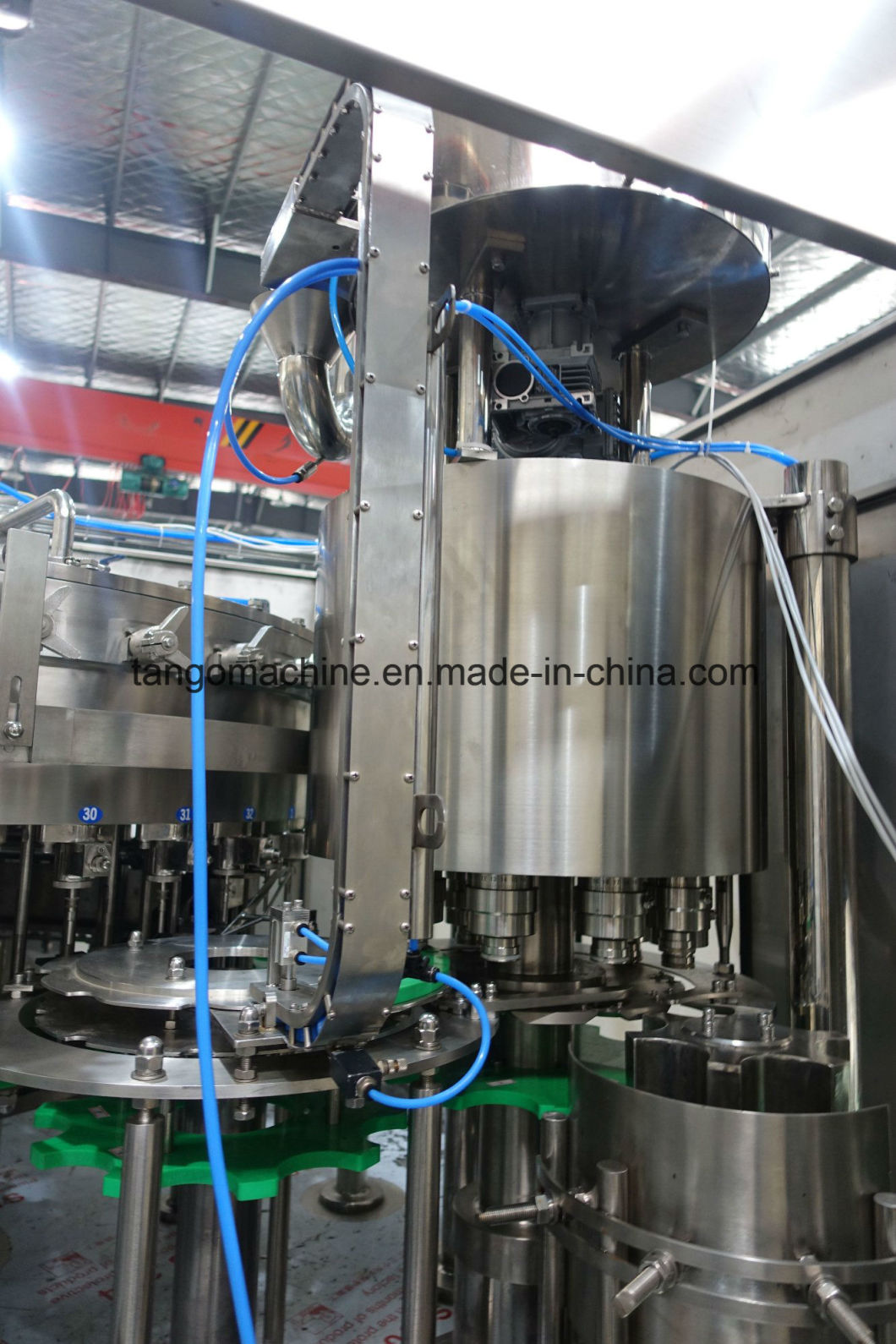Automatic Pet Bottle Carbonated Drinks Filling Bottling Plant with Valve