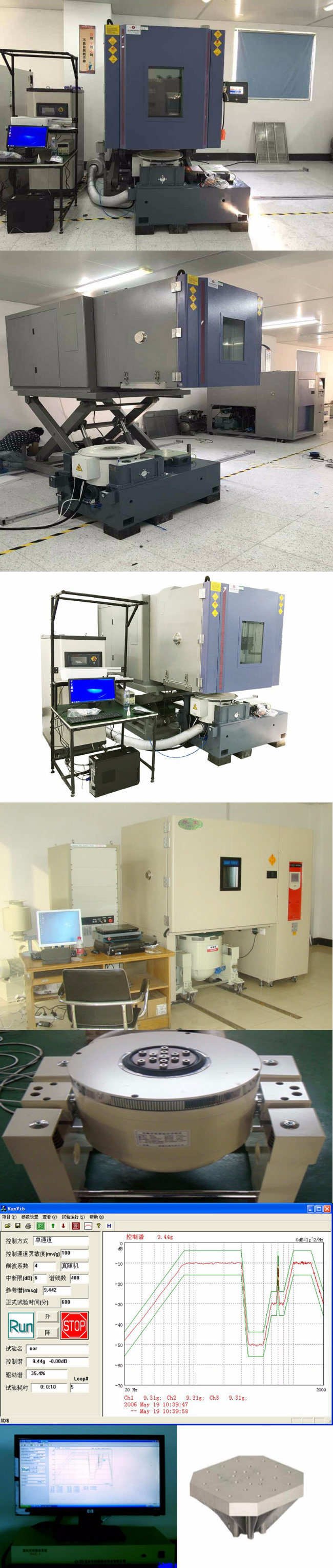 High Performance Environmental Temperature Humidity Vibration Integrated Climate Test Equipment