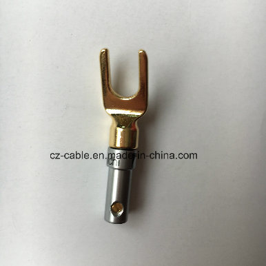 Y Type Bindingpost Plug, Cable Plug, Electrical Instrument Plug