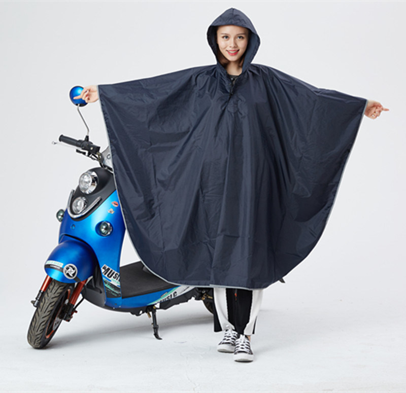 OEM Fashion Impermeable Nylon PU Raincoat