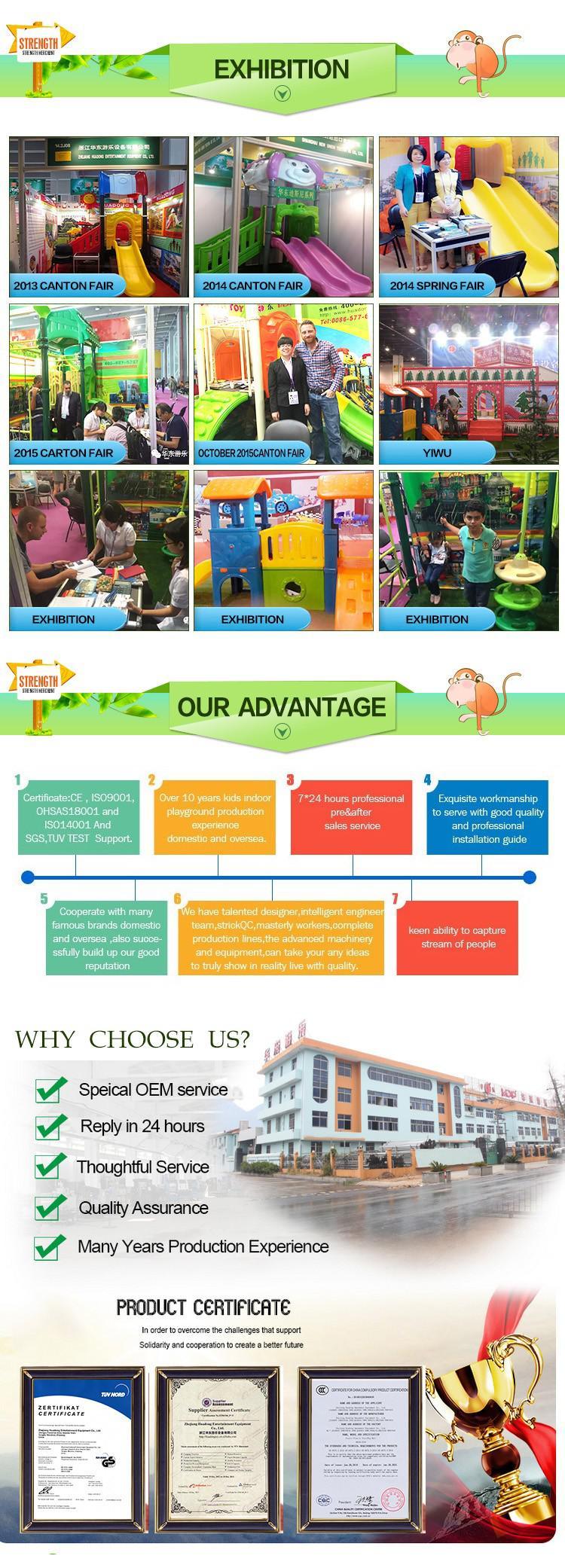 Custom Made Colorful Indoor Soft Play Equipment, Childrens Indoor Play Equipment